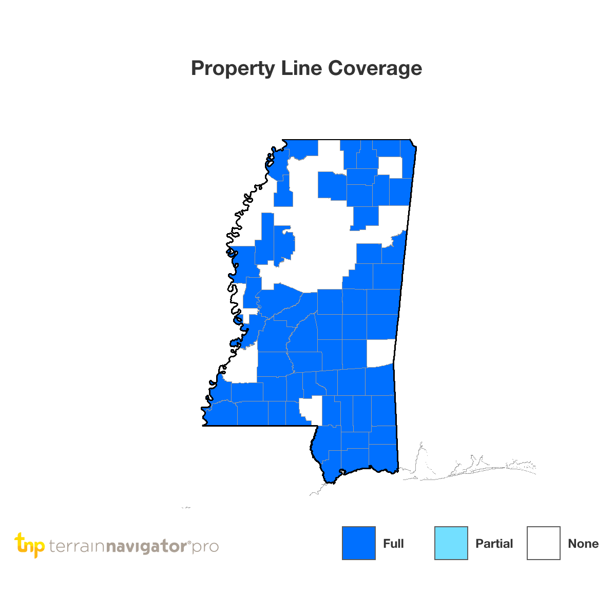 Mississippi Mobile Maps SD Cards